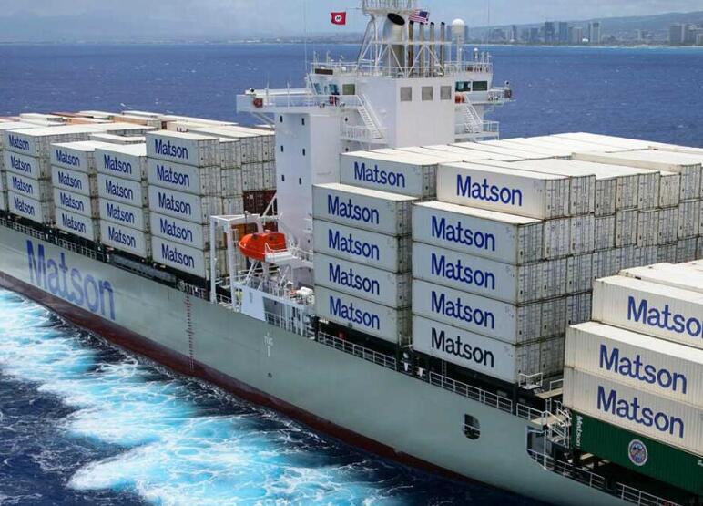美森快船是不是只能到达美国港口？